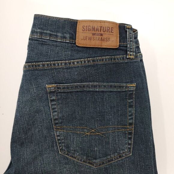 Signature by Levi Strauss & Co. Gold Label Men's Regular Fit Jeans 31x30 - Picture 5 of 11